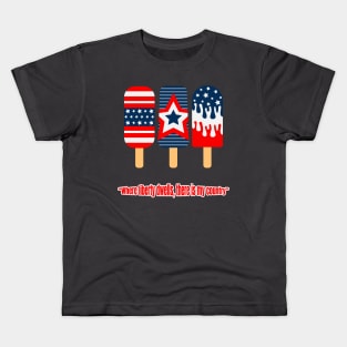 4th July popsicle fun Kids T-Shirt